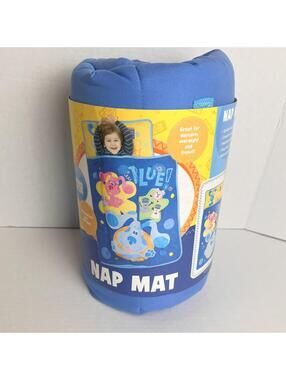 Nickelodeon Blues Clues & You Kids Nap Mat Quilted Blanket & Pillow In One NWT